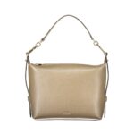 Furla кафява кожена дамска чанта