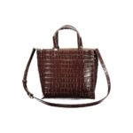 Furla кафява кожена дамска чанта - Image 2