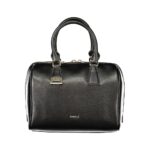 Furla черна кожена дамска чанта
