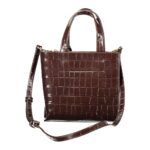 Furla кафява кожена дамска чанта - Image 2