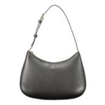 Furla черна кожена дамска чанта