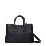 Burberry черна кожена дамска чанта - Image 3