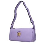 Versace лилава кожена чанта за рамо - Image 2