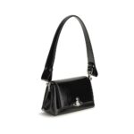 Vivienne Westwood черна дамска чанта от телешка кожа Bos Taurus - Image 2