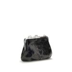 Vivienne Westwood черна кожена дамска чанта - Image 3