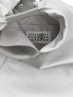 MM6 Maison Margiela сребриста дамска чанта от полиетилен - Image 4