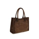 Balenciaga кафява кожена чанта за рамо - Image 3