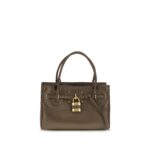 Chloé кафява кожена чанта за рамо