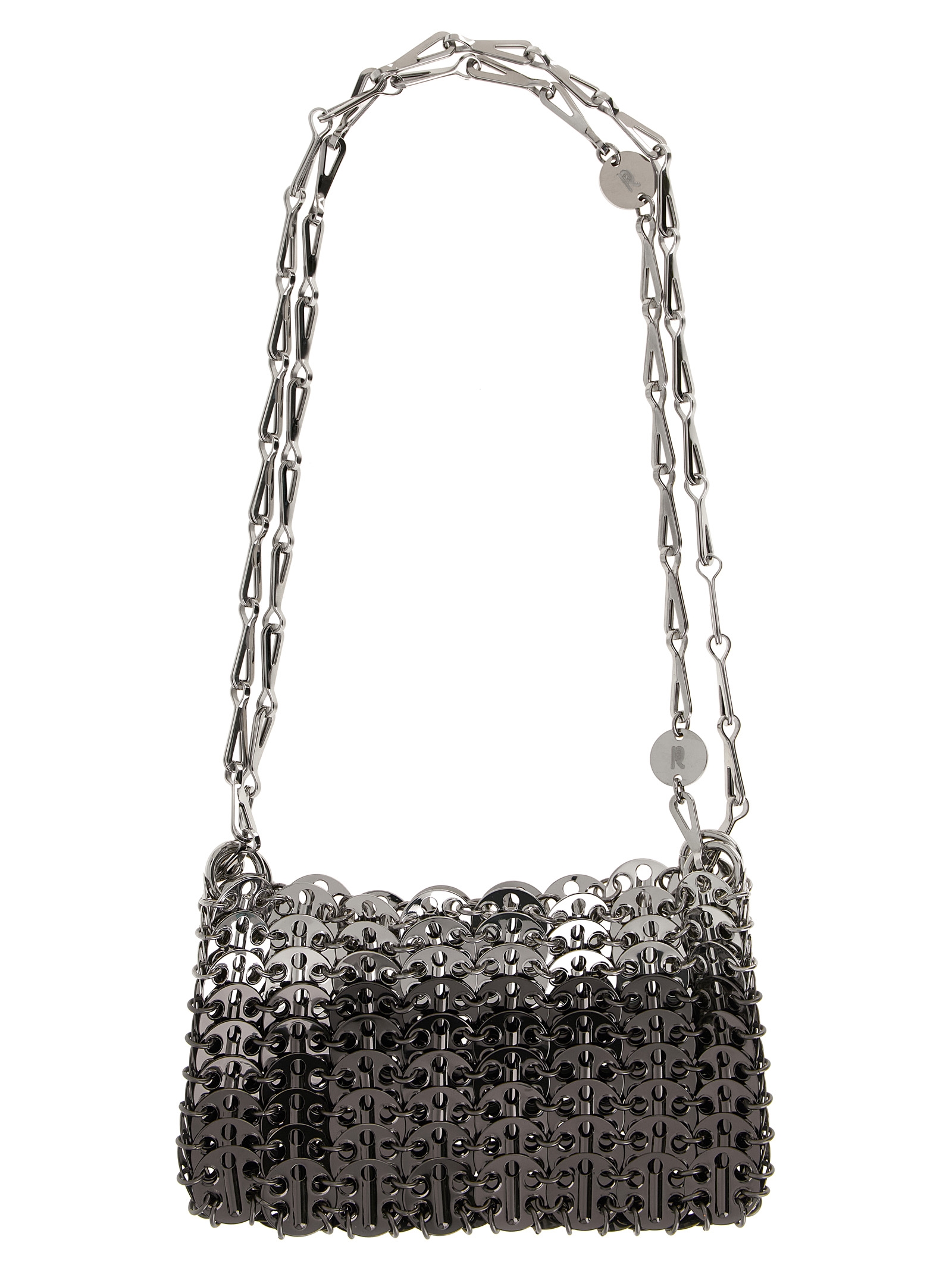 11264694.jpeg Paco Rabanne сребриста чанта за рамо от неръждаема стомана - Image 1