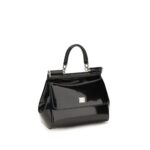 Dolce & Gabbana черна дамска чанта от телешка кожа Bos Taurus - Image 2