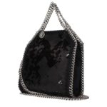 Stella McCartney черна текстилна дамска чанта - Image 2