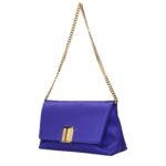 Tom Ford виолетова сатенена клъч чанта - Image 2