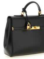 Dolce & Gabbana черна дамска чанта от агнешка кожа - Image 3