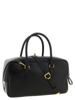 Balenciaga черна кожена дамска чанта „Bowling Le 7“ - Image 2