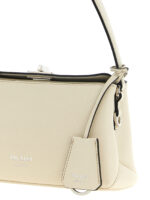 Prada бяла кожена дамска чанта - Image 3