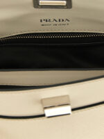 Prada бяла кожена дамска чанта - Image 4