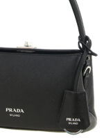 Prada черна кожена дамска чанта - Image 3