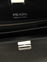 Prada черна кожена дамска чанта - Image 4