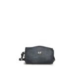 Balenciaga синя велурена чанта за рамо