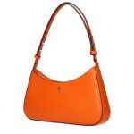 Tory Burch оранжева кожена чанта за рамо - Image 2