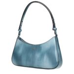 Tory Burch синя кожена чанта за рамо - Image 2