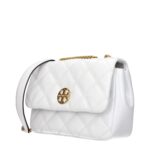 Tory Burch бяла кожена чанта за рамо - Image 2