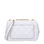 Tory Burch бяла кожена чанта за рамо - Image 3