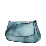 Tory Burch синя кожена чанта през тялото - Image 2