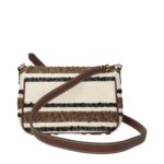 Tory Burch бежева текстилна чанта през тялото - Image 4