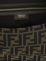 Fendi кафява полиестерна чанта за рамо - Image 4